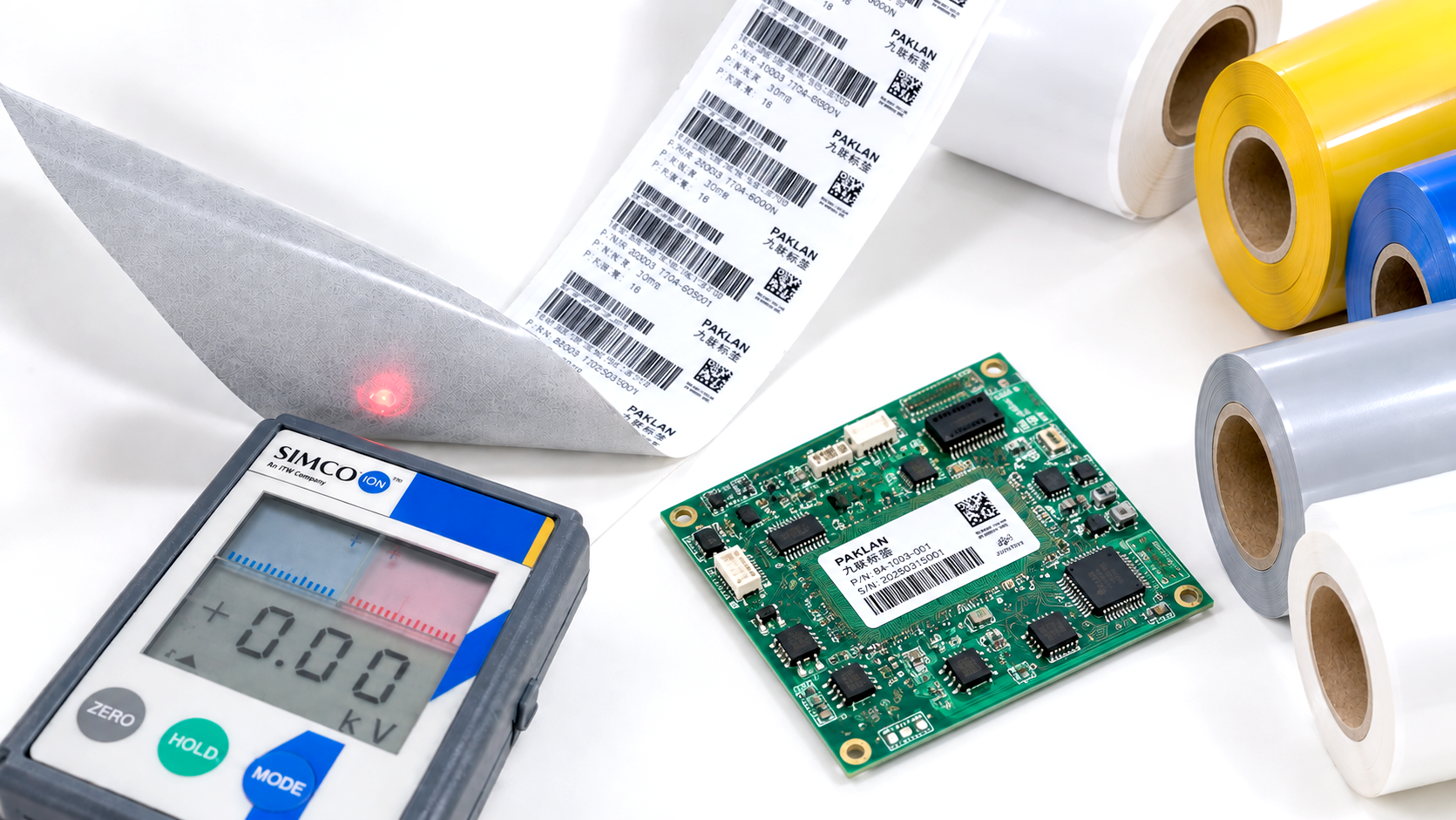 ANTI-STATIC LABEL MATERIALS